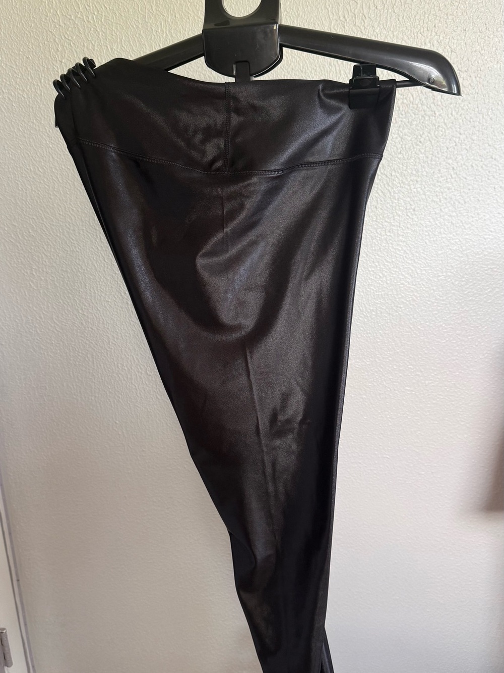 Maurices Black Faux Leather Leggings